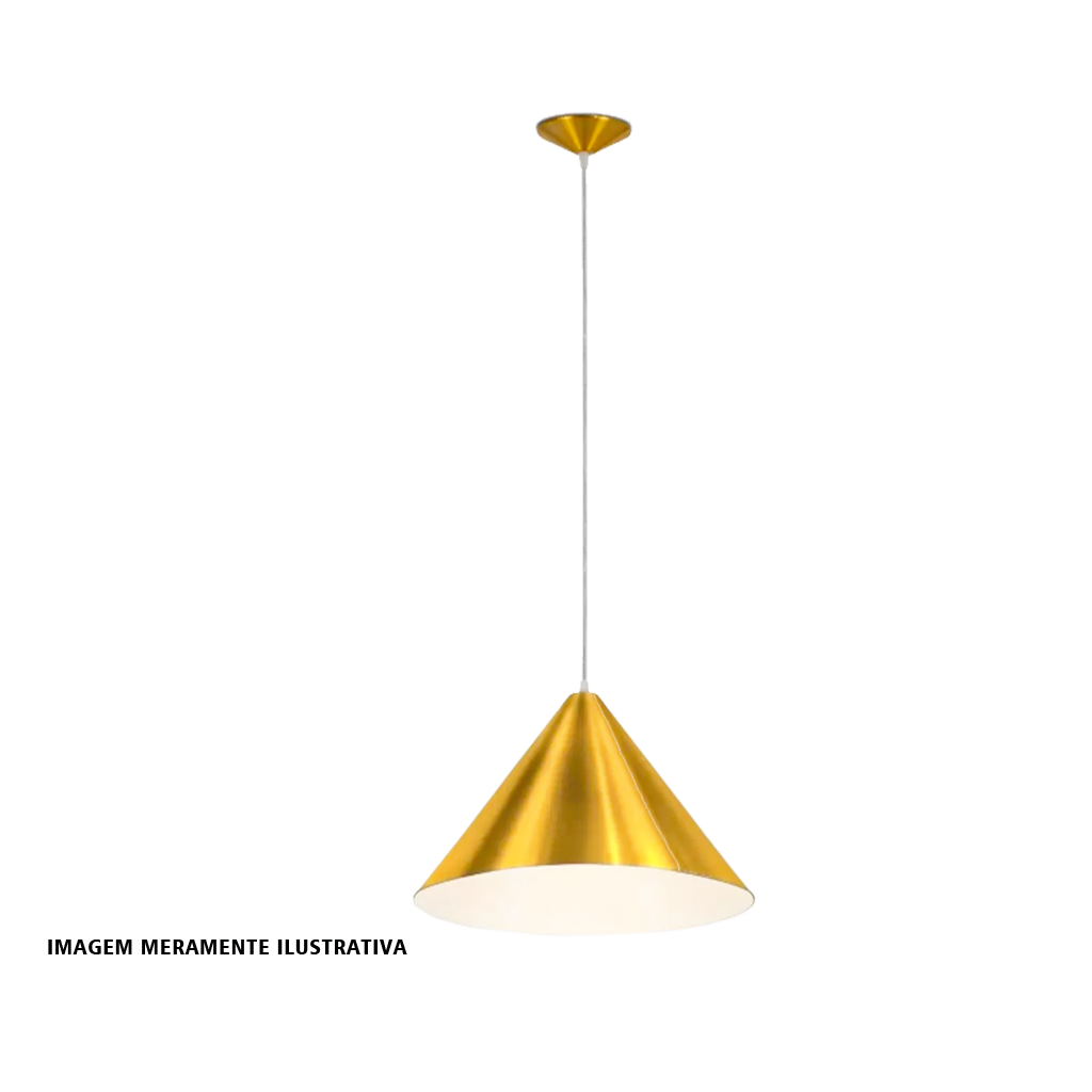 PENDENTE MINAS GERAIS CONE GRD ALUM OURO COD PD 218 OURO