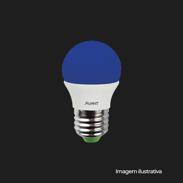 LAMPADA LED BOLINHA E27 4W BIVOLT AZ - COD 168795272