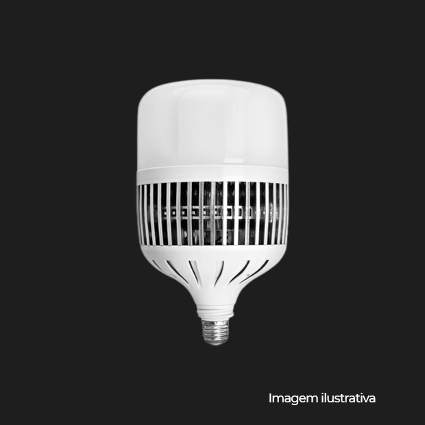 LAMPADA LED BULBO T152 100W AUTOVOLT 6500K 10000 LUMENS E27 COD LLB6100C