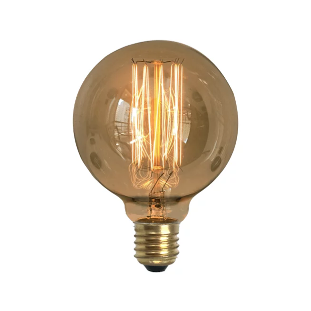LAMPADA DE RESISTENCIA DE CARBONO G95 SQUIRREL CAGE 40W 110V