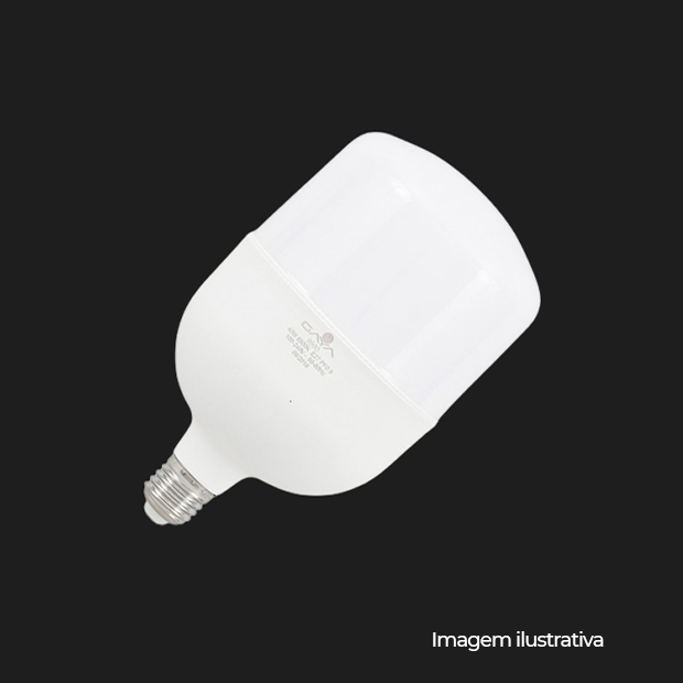 LAMPADA BULBO ALTA POTENCIA 6500K 30W 2400L - COD 9589