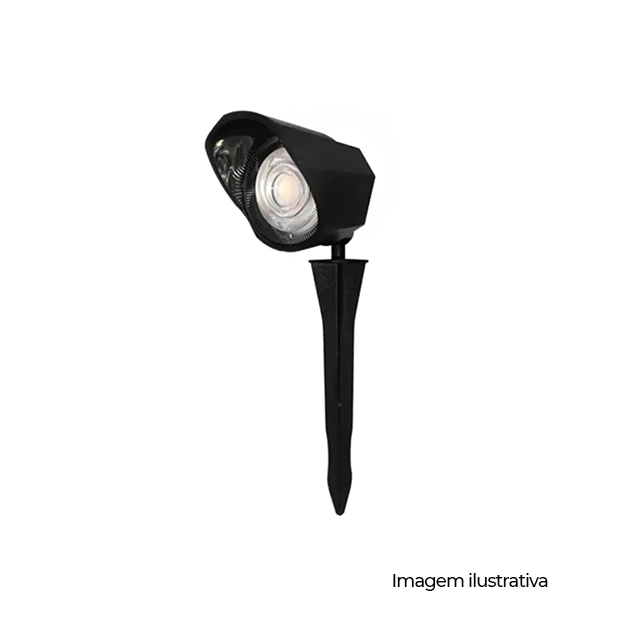 ESPETO LED PARA JARDIM 5W VERDE BIV
