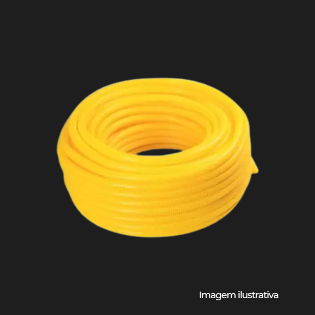 CONDUITE CORRUGADO DE 1/2 1 METRO AMARELO MT - COD 57505001