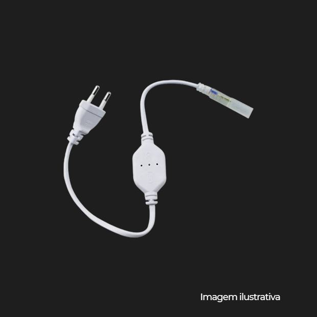 PLUG P/ FITA COB IP65 - COD 1436