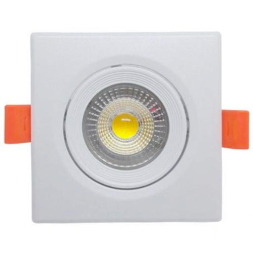 SUPERLED MINI-SPOT QUADR 3W 6400K BRANCO COD 05612