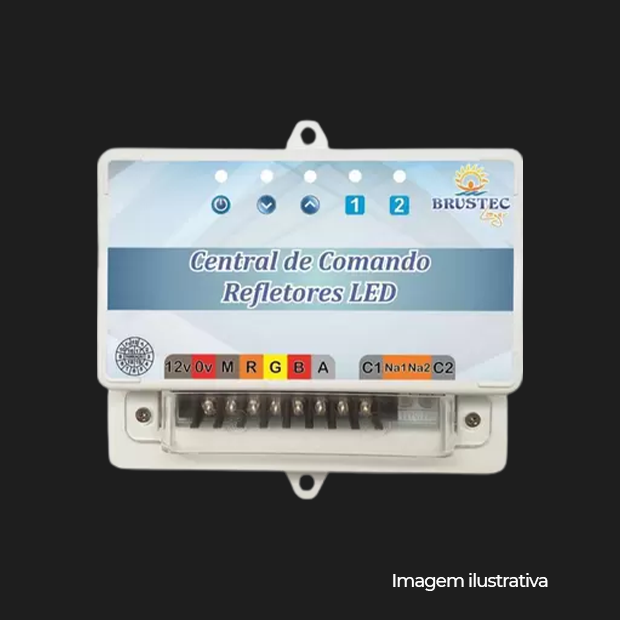 CENTRAL DE COMANDO SMD LUXO BRUSTEC 20A COD 11.0206