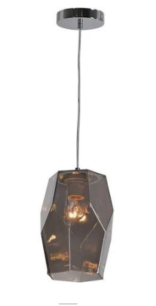 PENDENTE PARTAGE &OSLASH;15CM VD 1XE27 FUME