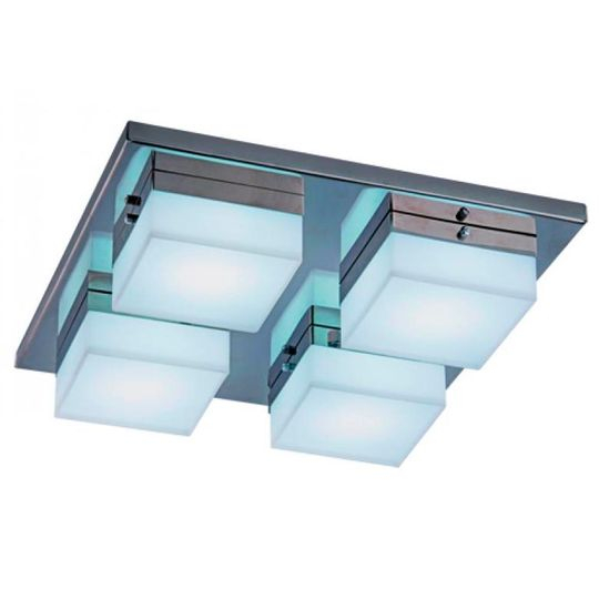 PLAFON CUBO LED 4X10W AC QD 127V 6