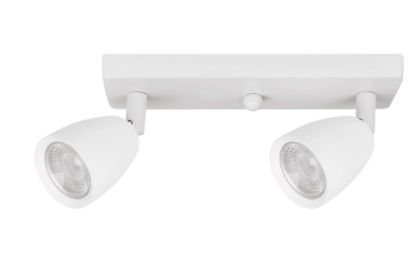 LUMINARIA SPOT TRILHO BR 2 LEDS 4W BIV LUZ BR FRIO 6500K