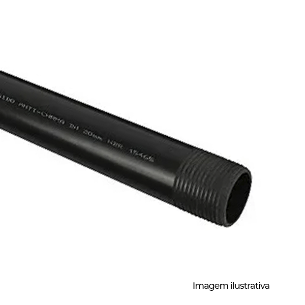 TUBO ELETRODUTO 2  ROSC ANTICHAMA - COD 1105