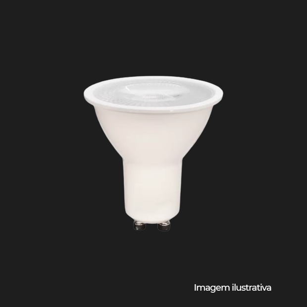LAMPADA DICROICA MR16 4,8W 3000K - COD 3.650.6522