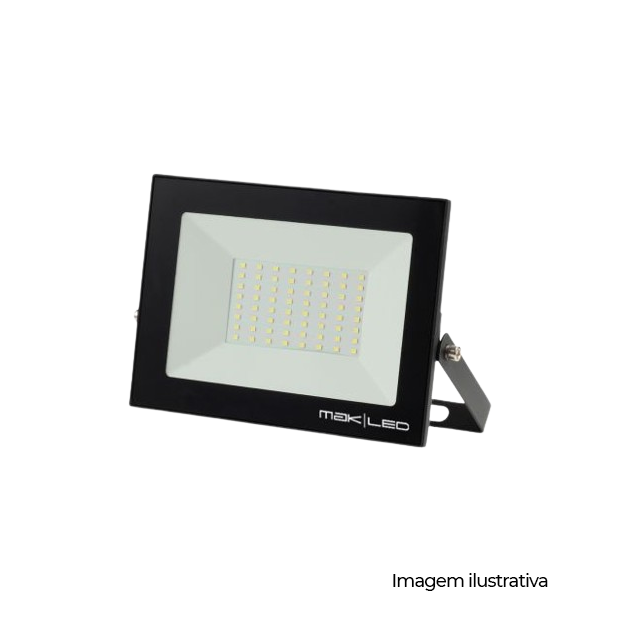 REFLETOR BLACK SLIM SMD VERDE 010W - COD 400