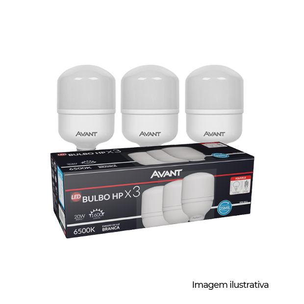 LED-BULBO-HP-IN-20W-E27-BR6500K-BIVOLT-PACK3 - COD 289211474