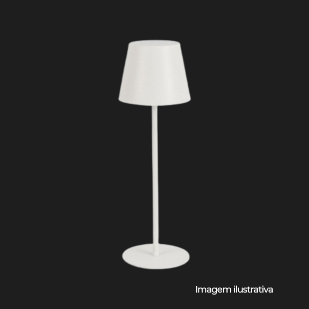 LUMINARIA MILANO BRANCA 3W 3000K 230L- COD 3981