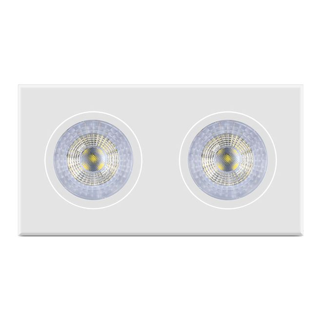 SPOT LED DUPLA XMR16 10W 6500K