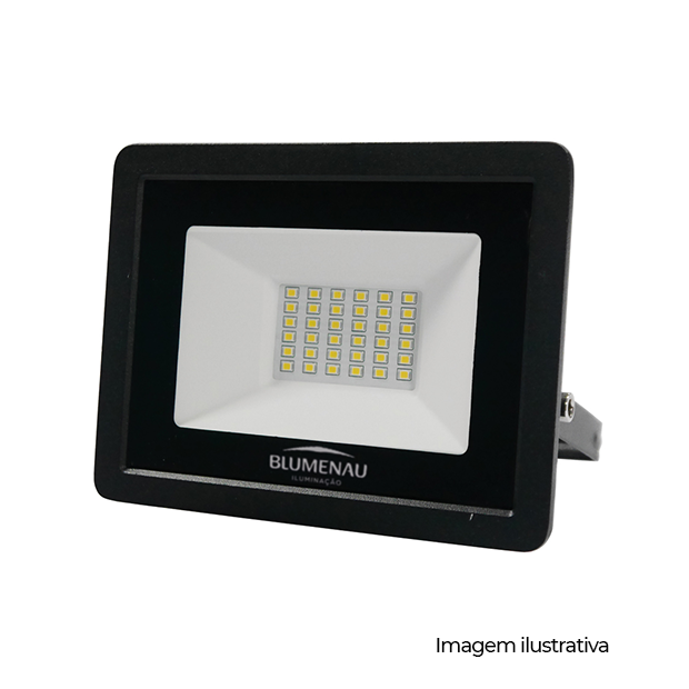 REFLETOR LED TECH ALUM. 30W BI-VOLT 3.000K COD 76303000