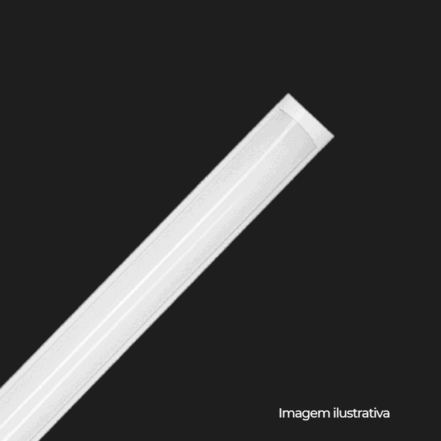 LUMINARIA LED ELEGANCE FIT PR 6500K 36W BIVOLT - COD 946181379 PRETO